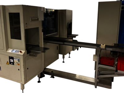 ASYS Divisio 5100 Flexible – komplette Nutzentrenn- & Trayhandling-Linie (gebraucht) ASYS Divisio 5100 Flexible – komplette Nutzentrenn- & Trayhandling-Linie (gebraucht)