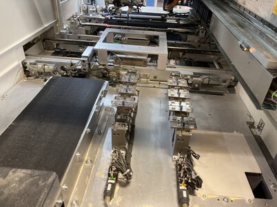 ASYS Divisio 5100 Flexible – komplette Nutzentrenn- & Trayhandling-Linie (gebraucht) ASYS Divisio 5100 Flexible – komplette Nutzentrenn- & Trayhandling-Linie (gebraucht)